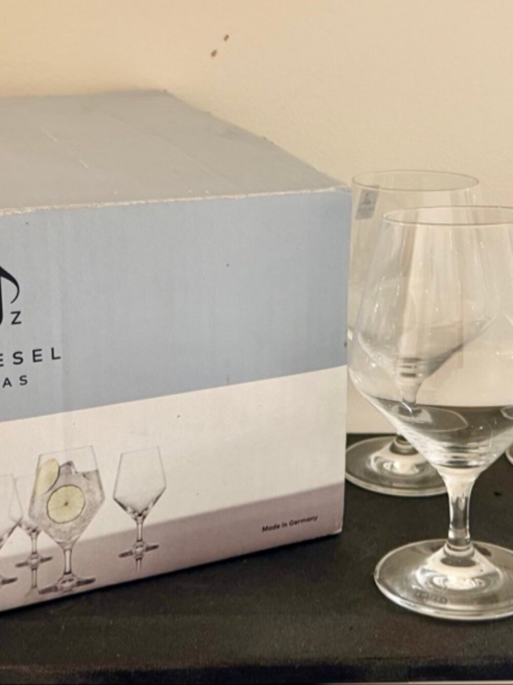 Zwiesel Glas Pure Cocktail Glasses Set of 6 - New with Box - Made in Germany